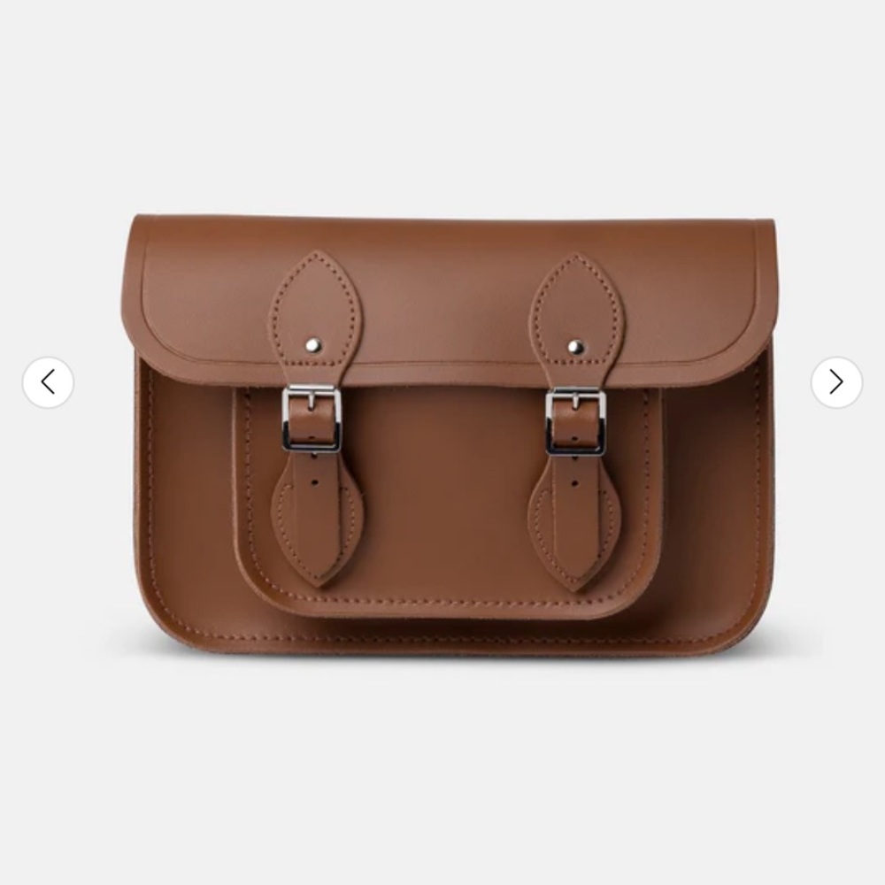 CAMBRIDGE SATCHEL The 11 inch Satchel in Brown